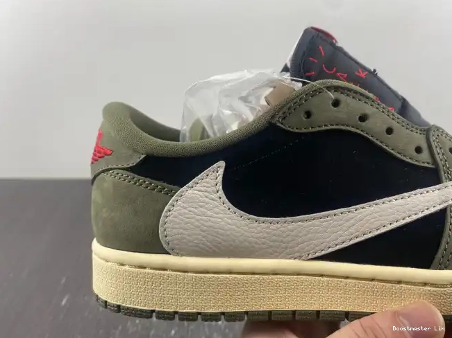 Bmlin shoes DM7866-002 X SP OG JORDAN OLIVE' TRAVIS SCOTT AIR 1 'BLACK LOW 0514